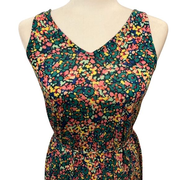 LOFT Midi Floral Dress - Picture 2 of 7